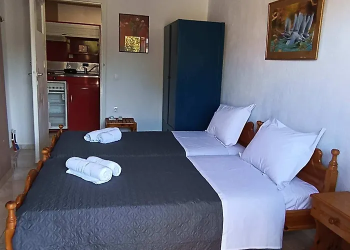 펜션 Blue Dolphins 2 Bedroomed House With Court Yard